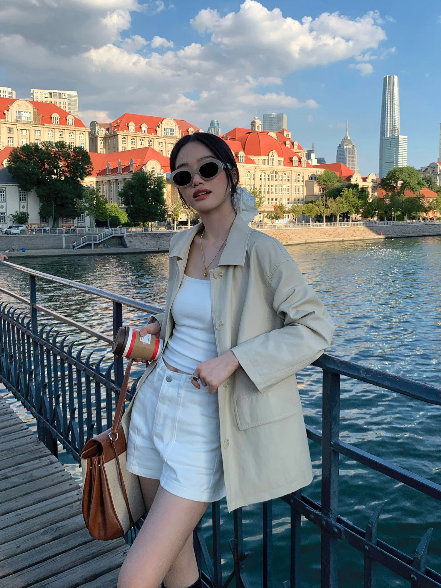 プスメデ ブラ レザー ジャエット レディース ルーズ スリミング デザイン ストリート スレ ロング スベ コート ケッツ付き レギュラーフィット PUレザー