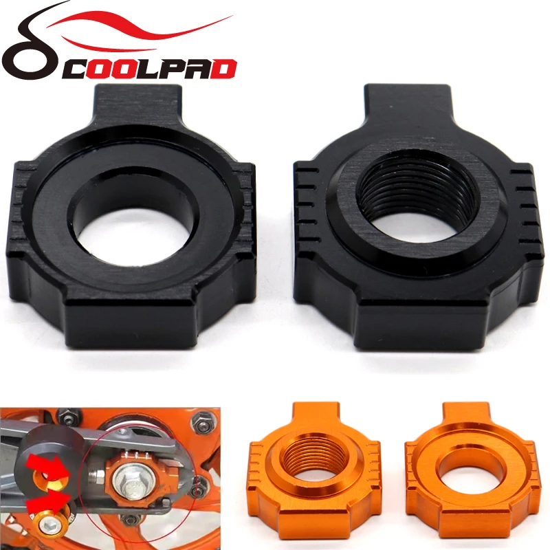 Chain Adjuster บล็อก Sliders สำหรับ640 LC4 ENDURO/SUPERMOTO/ผจญภัย R 660 SMC RALLYE อุปกรณ์เสริมรถจักรยานยนต์ Regulator Tensioner