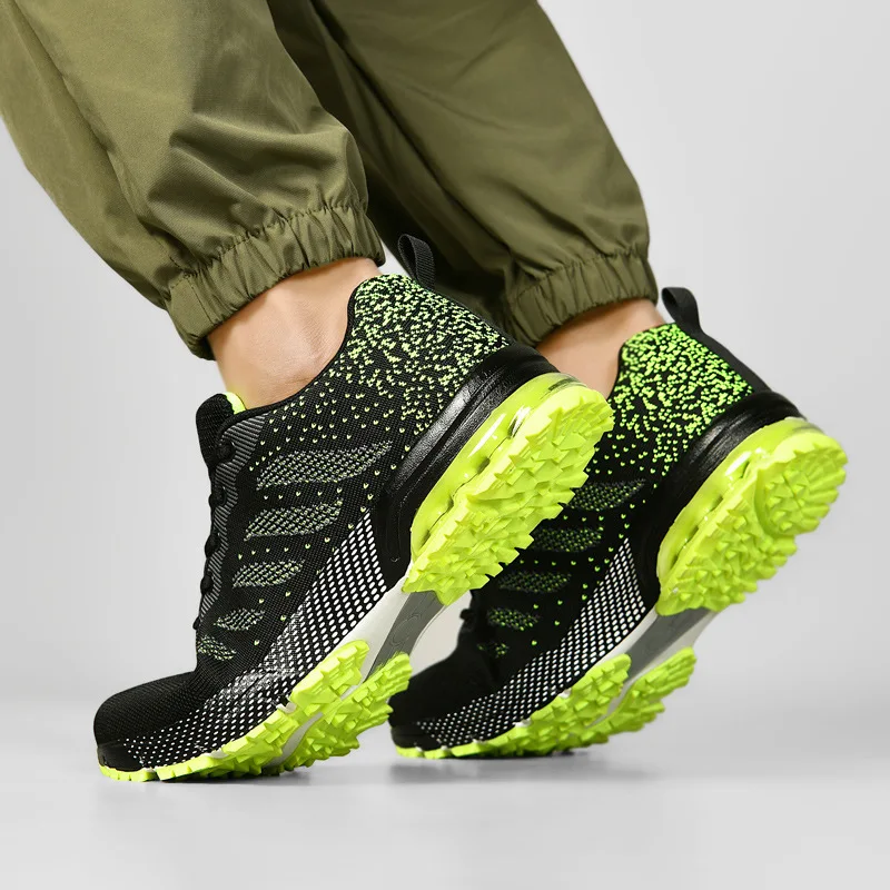

Men Casual Sports Shoes Lightweight Sneakers White Outdoor Breathable Mesh Black Running Shoes Athletic Jogging Tennis Man Shoes