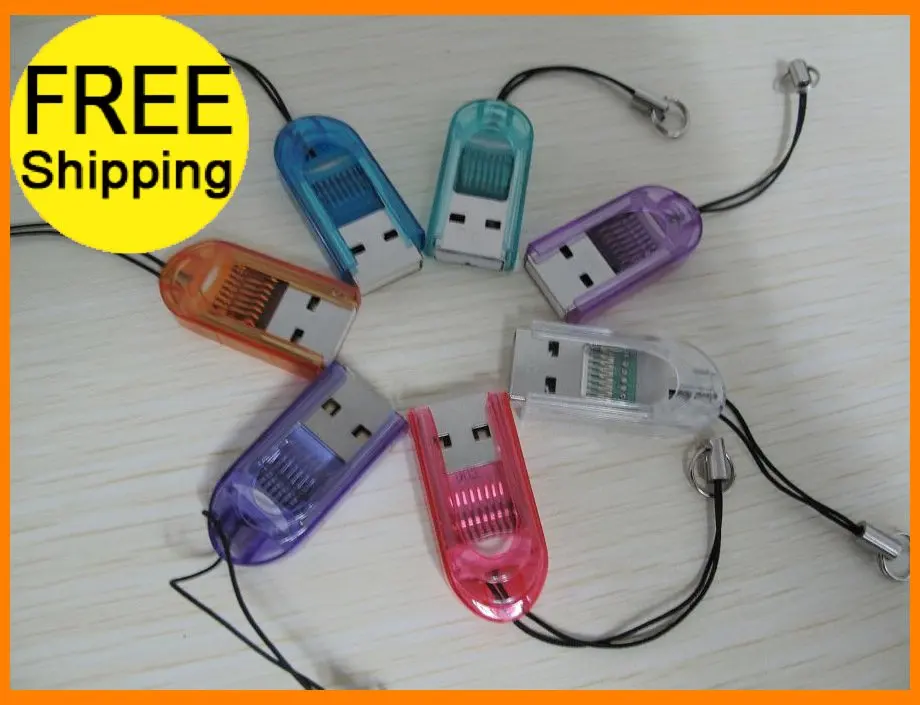 Wholesale Card Reader Gold Finger 2.0 High-Speed USB 2.0 TF Card Reader Manufacturer