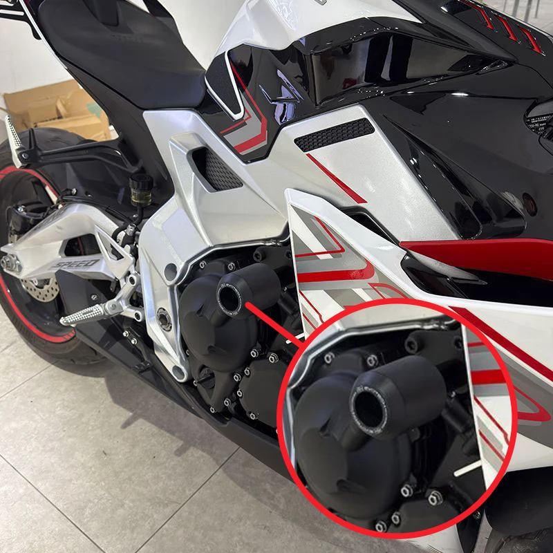 FOR ZONTES 703RR 703-RR 703R Engine Protection Cover Frame Sliders Crash Pad Falling Protector Guard Motorcycle Accesorios