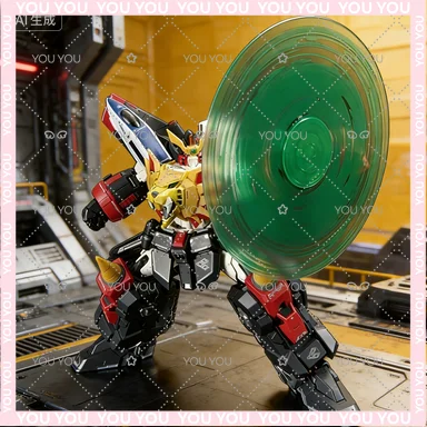 

Конструктор Bandai 63398 RG King of Brave GaoGaiGar: Трансформируемая комбинированная модель персонажа аниме, подарок для мальчика