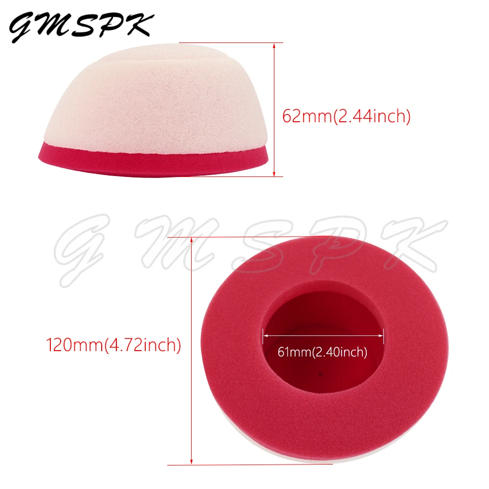 Motorcycle Air Filter Foam Cleaner Fit for Kawasaki KLX125 KLX125L 2003-2006 Suzuki DR-Z125 2003-2016 DRZ125L 2003-2021