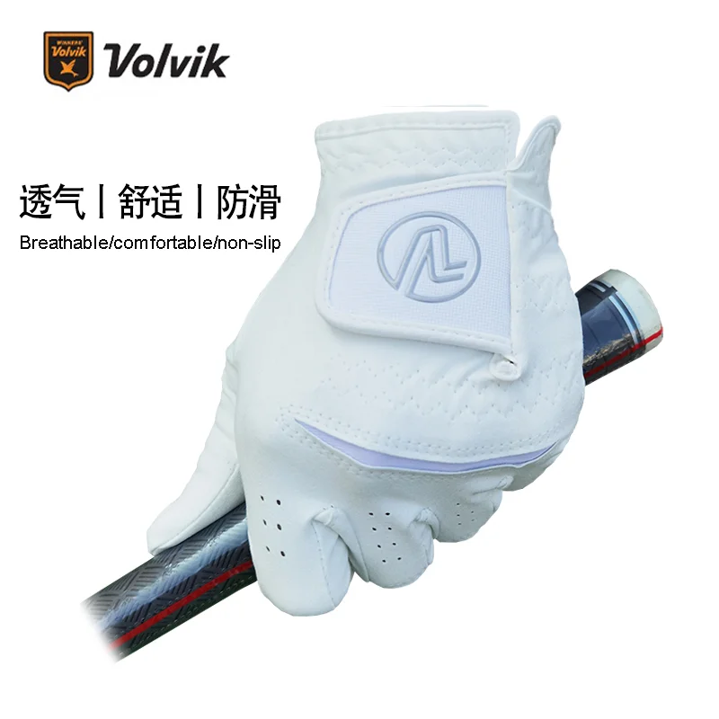 Golf Gloves Men\'s left hand elastic breathable anti-slip wear-resistant gloves white golf gloves