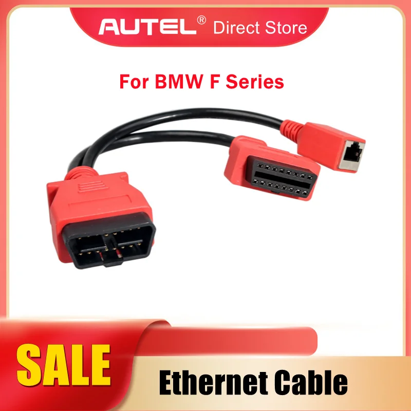 

Ethernet Cable for F Series Programming Work with Autel MS908 PRO /MS908S PRO/MaxiSys Elite/IM608