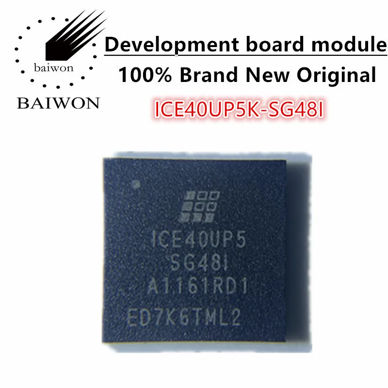 

ICE40UP5K-SG48I Embedded Integrated Circuit CPLD/FPGA Package: QFN-48
