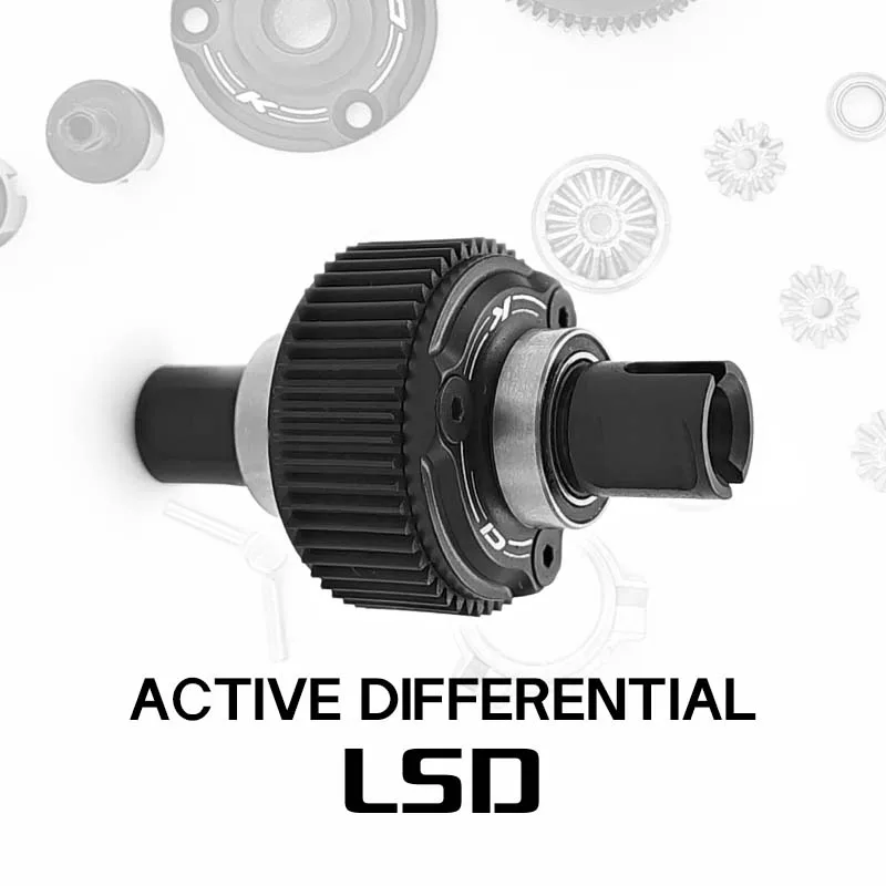 KKPIT アクティブデフピン(CNC)・2WAYデフ LSDキットオプションセット KKPIT MD RDX SD RD YD2 フルオプション LSD ホビーラジコン