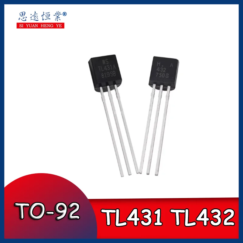 

10pcs TL431 TL432 TO-92 precision parallel voltage regulator through-hole voltage regulating transistor