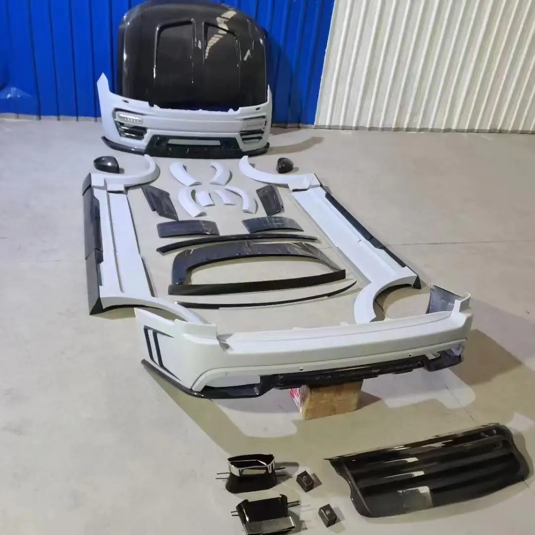 سيارة الوفير جديد SVR Widebody Kit سيارة الوفير لاند روفر فوغ 2014 2015 2016 الترقية إلى 2022 2018 2019 2020 2021 2023 BodyKit