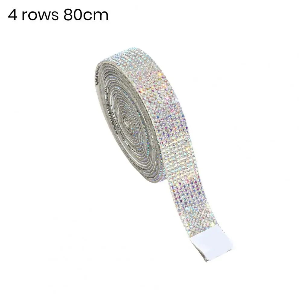 Self-adhesive Rhinestone Ribbon Sparkling Self-adhesive Rhinestone Tape Diy Crafts Gift Wrapping Party Decoration Supplies Great