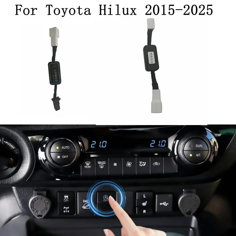 

Автоматический запуск, остановка, скалер, элиминатор двигателя, умный съемный кабель управления, вилка для Toyota Hilux 2015-2025