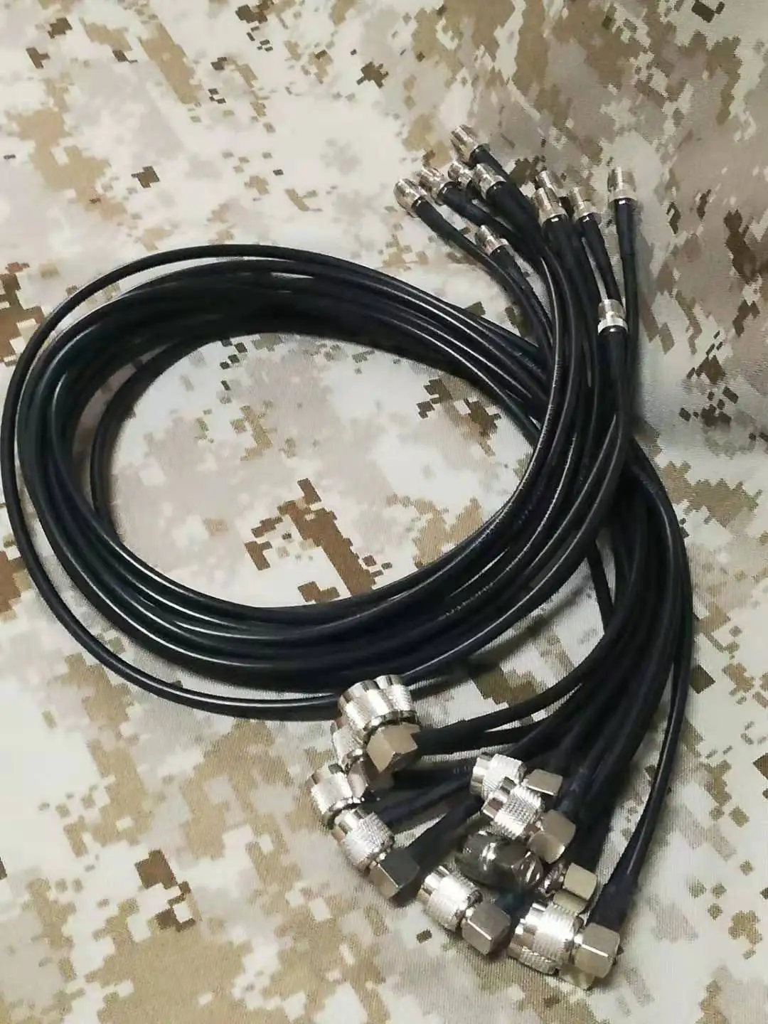 

Outdoor Special Warfare Equipment Walkie Talkie PRC152A/PRC148 Extended Version Antenna Extension Cable 80CM