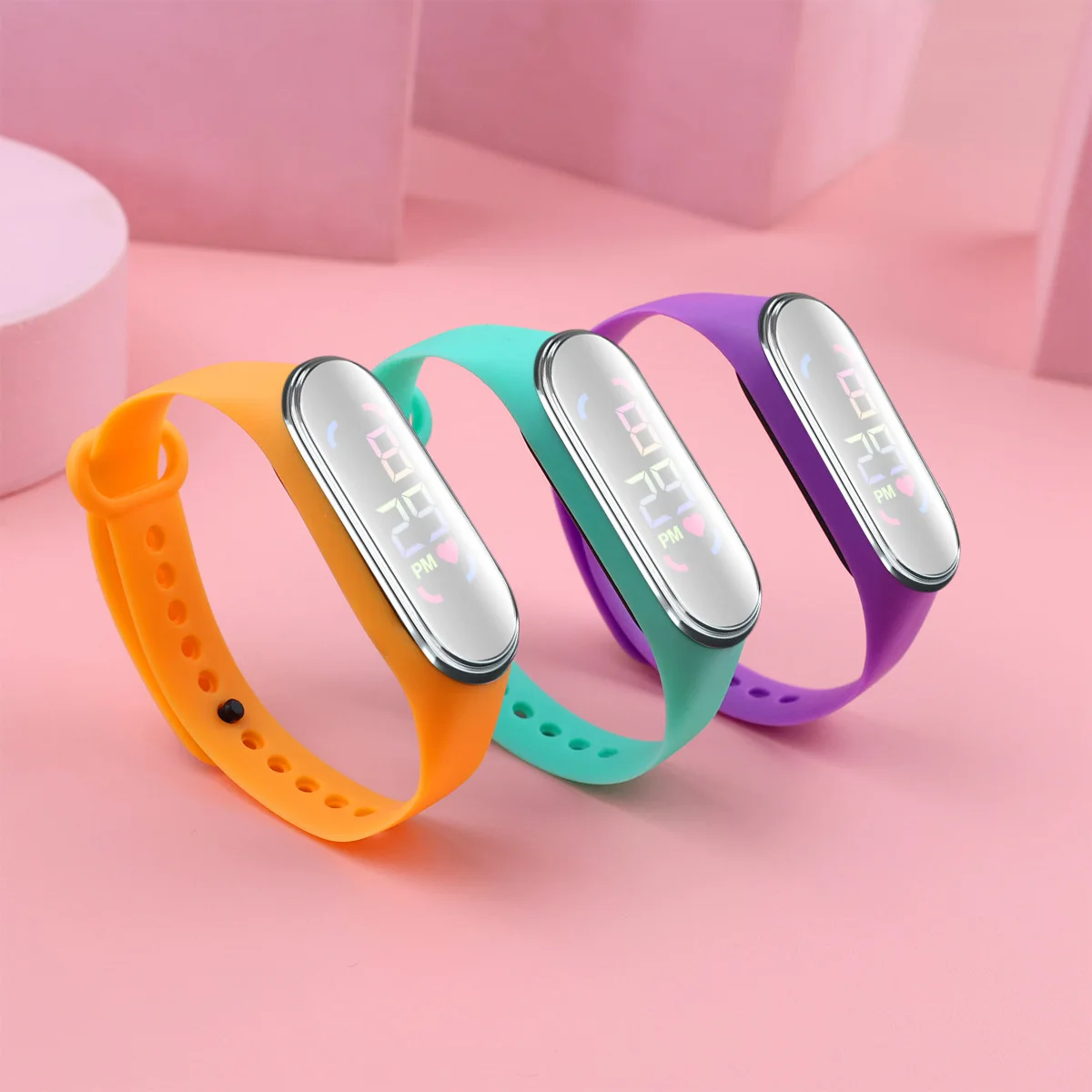 2025 ساعات رياضية للأطفال سوار مضيء للنساء ساعة LED للبنات ساعة رقمية مقاومة للماء للسيدات هدية للرجال #4