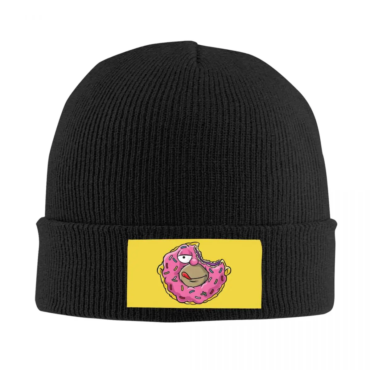

Custom The Simpsons Cartoon Skullies Beanies Caps Fashion Winter Warm Women Men Knit Hats Adult Unisex Bonnet Hats