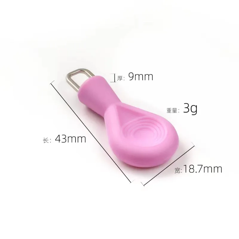 20 قطعة مزيج من البلاستيك المطاطي الناعم بسحاب للملابس والحقائب