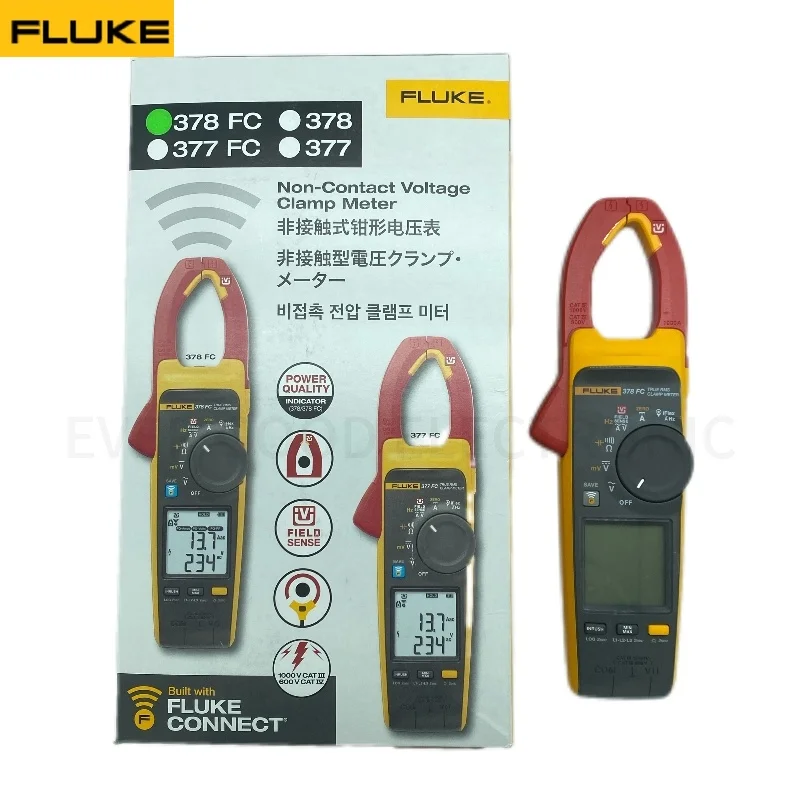 FLUKE 378 FC FLUKE 378FC  F378 FC Non-Contact Voltage True-Rms AC/DC Clamp Meters With IFlex