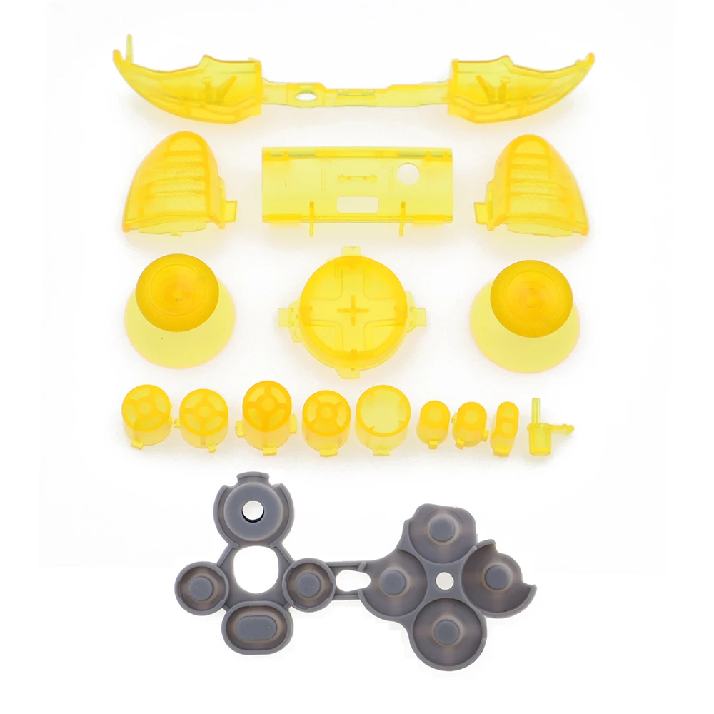 1 مجموعة ل Xbox سلسلة X S مجموعة أزرار التحكم L R LB RB الوفير الزناد أزرار طقم عصري وملحقات ألعاب مطاطية موصلة