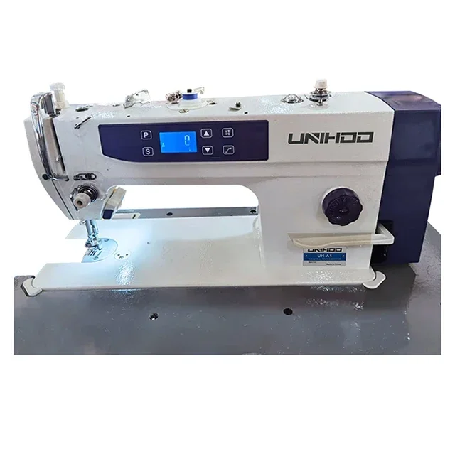 High speed direct drive single needle lockstitch  industrial sewing machines servo motor apparel machinery new look