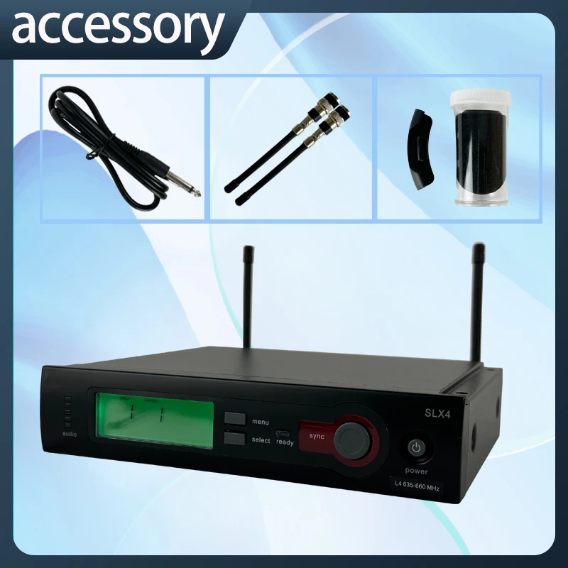 SLX/BETA98HC Saxophone Dedicated Microphone Instrument Wireless Microphone System Frequency Band 635-660Mhz For Shure