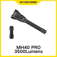 NITECORE MH40 PRO 3500Lumens UHi 40 LED Wireless Remote Switch USB-C Rechargeable Flashlight  With 10000mAh Battery