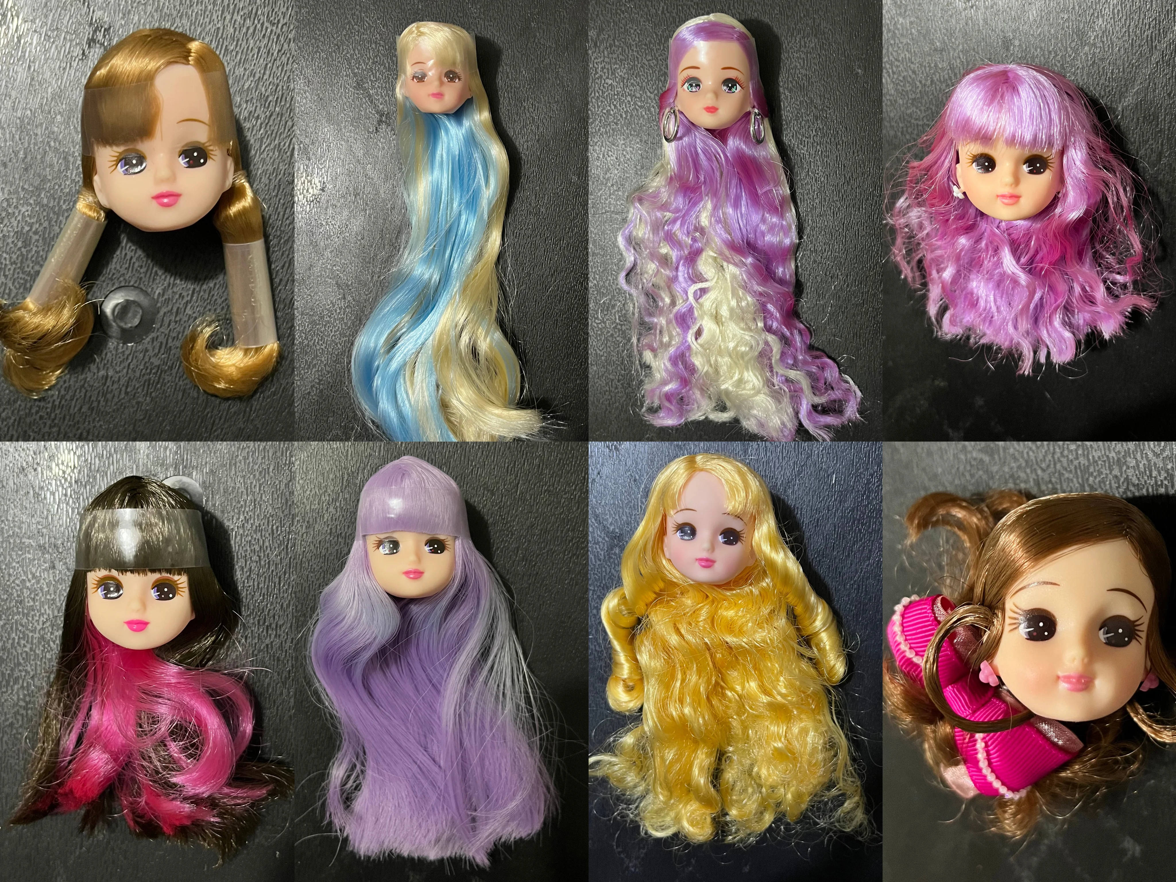 Special Offer New Brand Original Heads For Licca Doll Toys Accessories