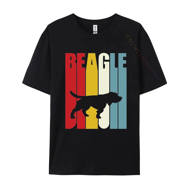 

Beagle Crossing T-shirt Men Tops Clothes Cotton Fitted Tee Shirts Male Tshirt Guys T-shirt Fast Shipping