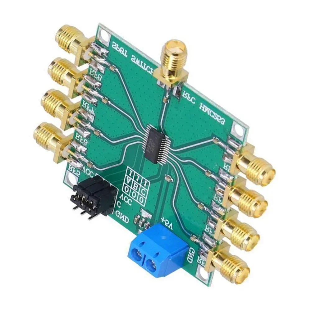 modulo de interruptor hmc253 rf aberto interruptor rf sma dc25 ghz 3v5v fonte de alimentacao 50x50 mm tamanho pvb 10 db modulo de antena 01