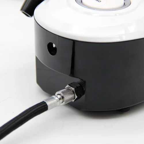 Imagen 2 del producto Aerógrafo portátil para el cuidado de la piel, herramienta de belleza con compresor, cepillo de aire, pintura de uñas, limpieza Facial, rejuvenecimiento, hidratante