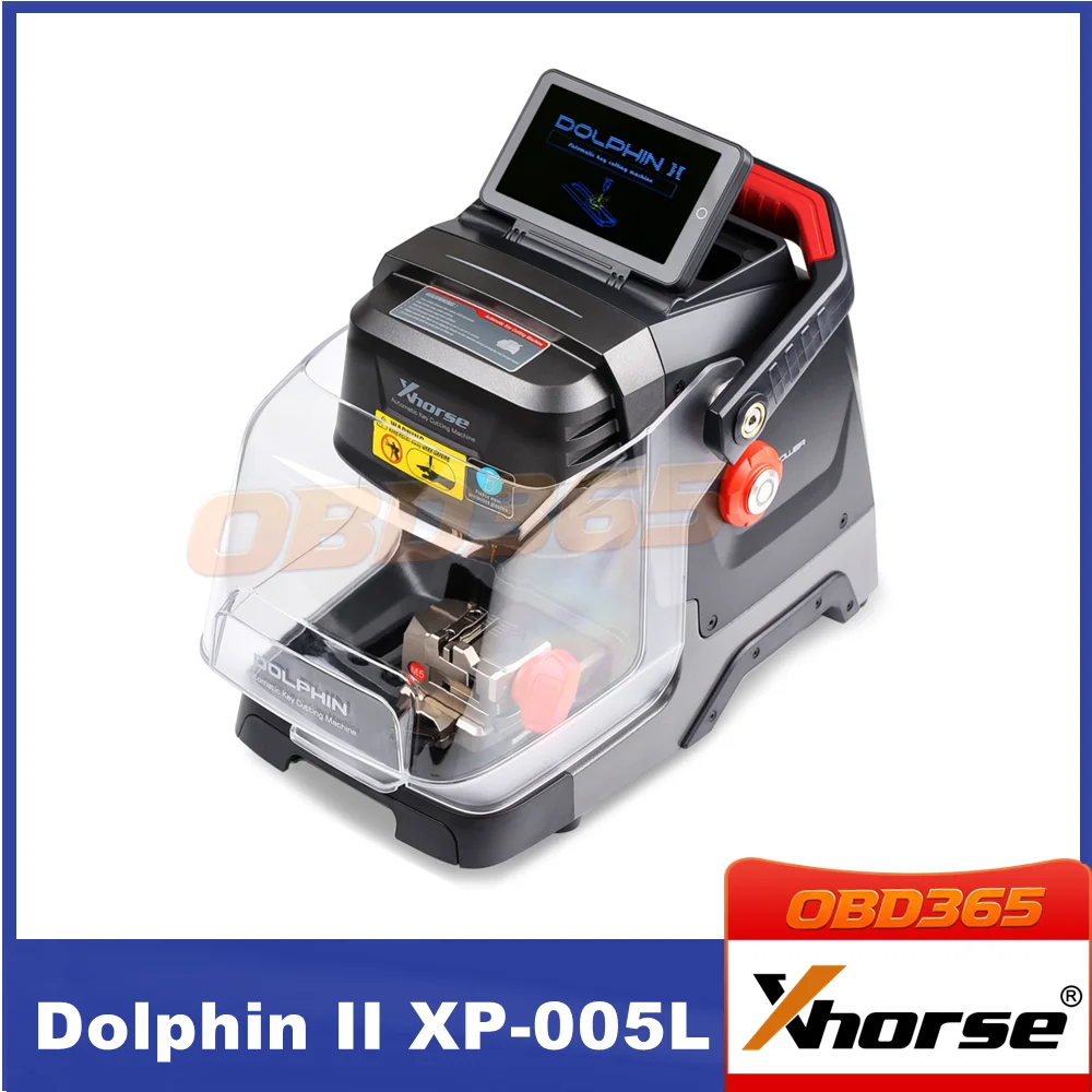 

XHORSE Dolphin II XP005L Automatic Key Cutter with M5 Clamp and Built-in Battery