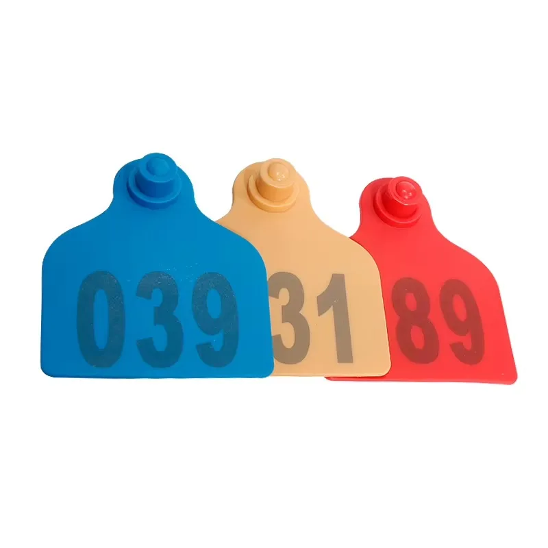 Environmentally Friendly Pig Sheep Goat Ear Tag Management Solutions with Sharp Points Ear Labels for Flock