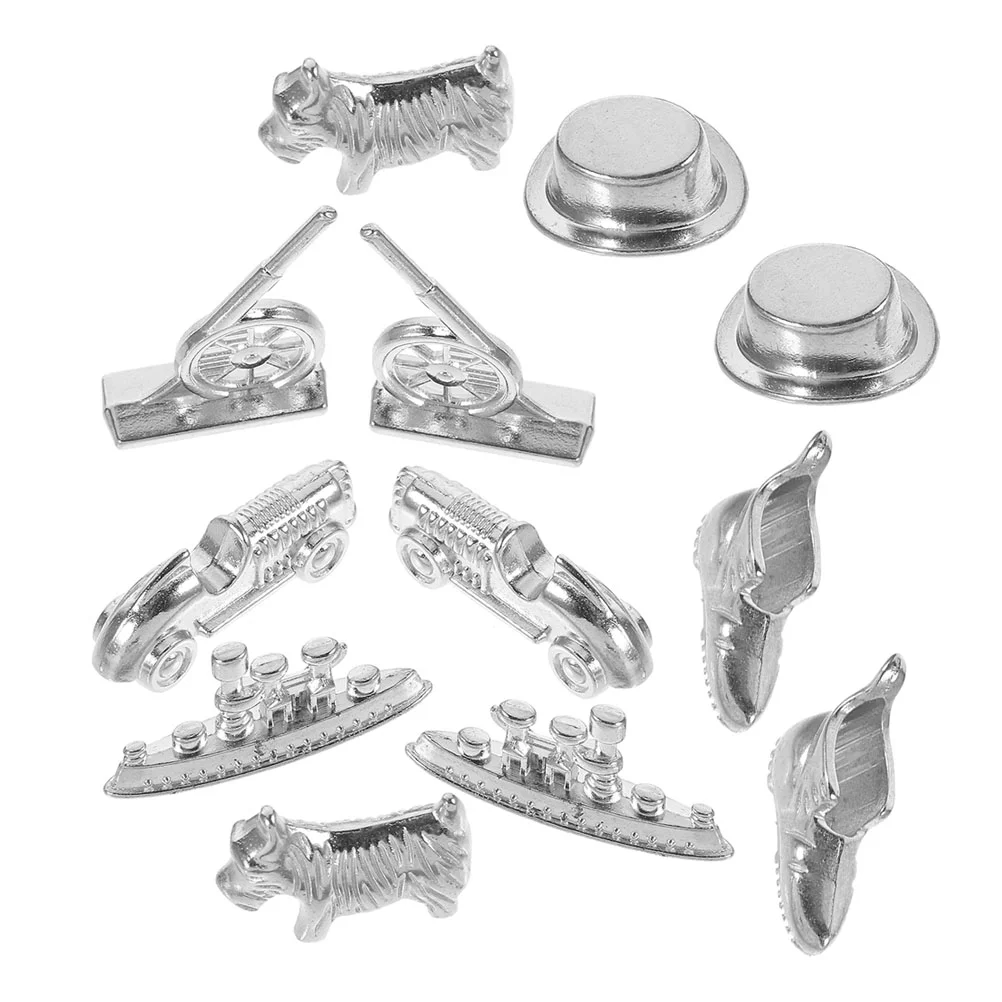 Board Game Pieces Replacement Metal Game Pieces Board Game Accessories