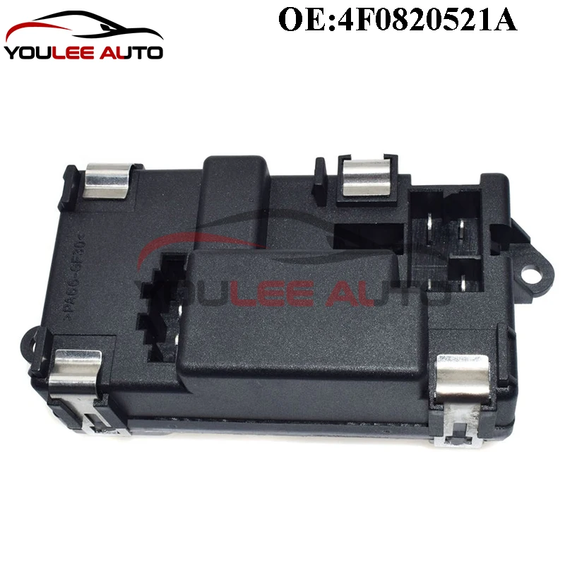 New 4F0820521A 4F0820521 HVAC Heater Blower Motor Resistor For Audi A6 Quattro C6 R8 Allroad 4FH Saloon 2004-2015 Auto Parts