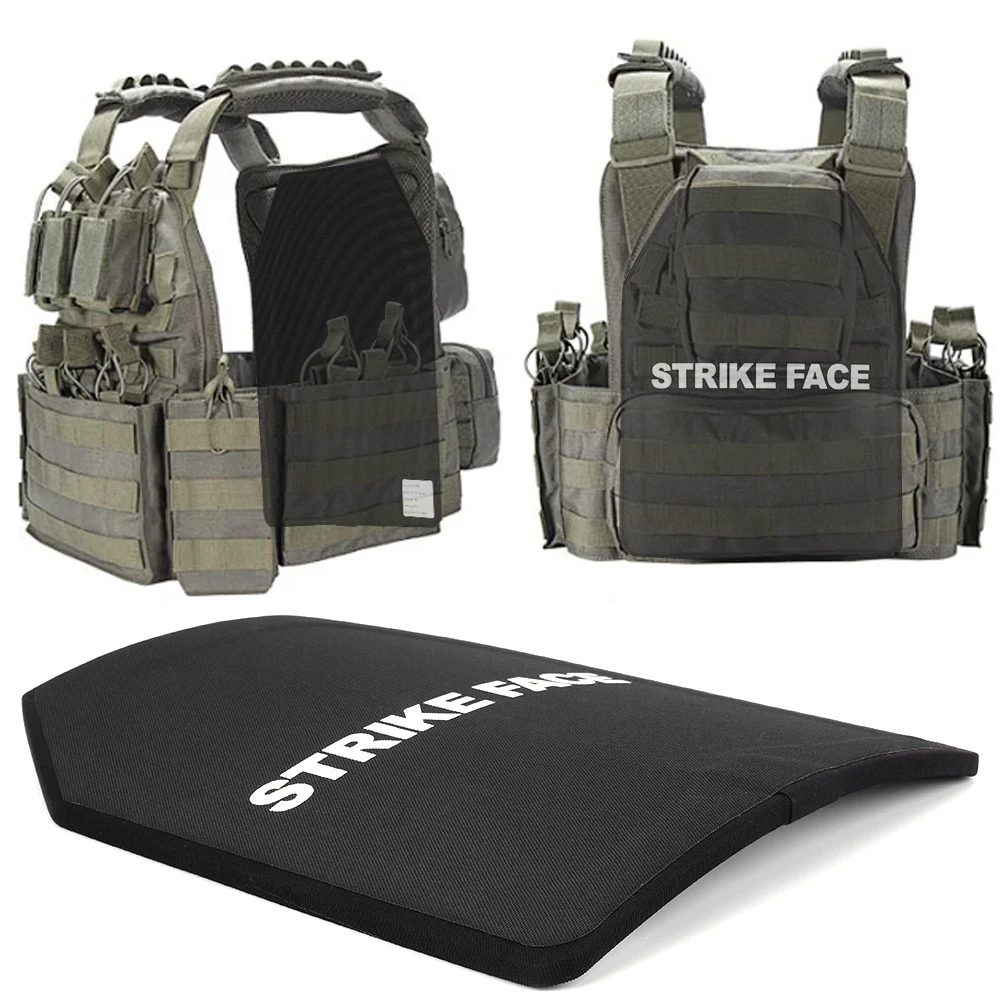 30x25cm Lightweight Bulletsproof Plug PE IIIA Backpack Armor Panel Safety Vest Ballistic Body Armour Anti Stab Composite Plate