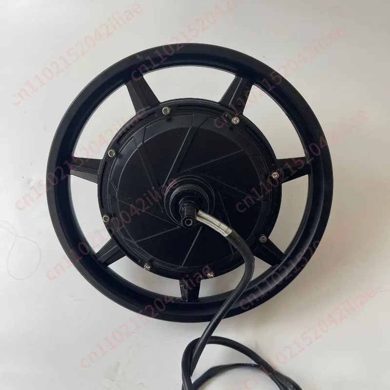 Enhanced version of 14-inch high-power in-wheel motor driving car scooter motor high speed