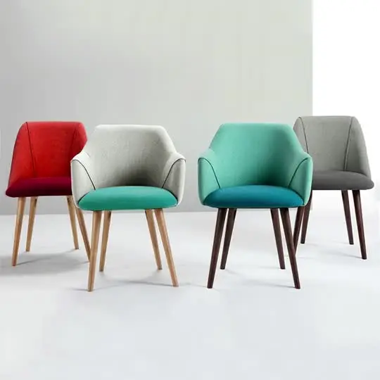 

！@High Quality Dining Chair Modern Minimalist Home Back Desk Chair Restaurant Wooden Chair Hot Sale