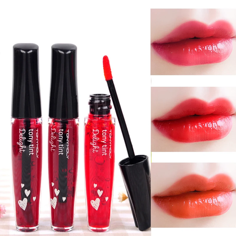 TONYMOLY Delight Tony Tint vendite calde Fruit Color Lip Idol Long Lasting Matte Gloss Cute Korea Cosmetics