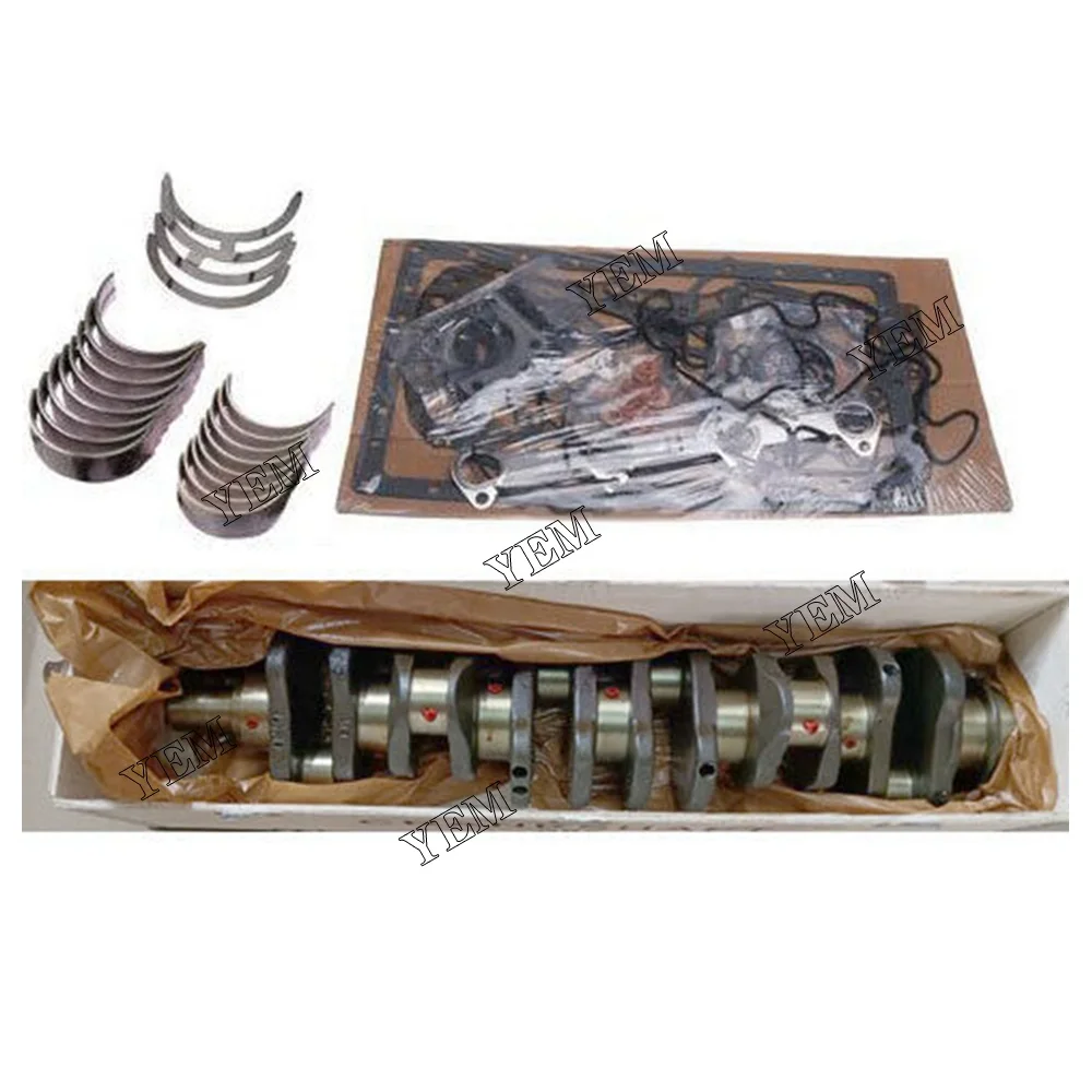 Brand-New Crankshaft & Rebuild Kit For Caterpillar 3046 Engine D3C D3G D4C D4G D5C D5G