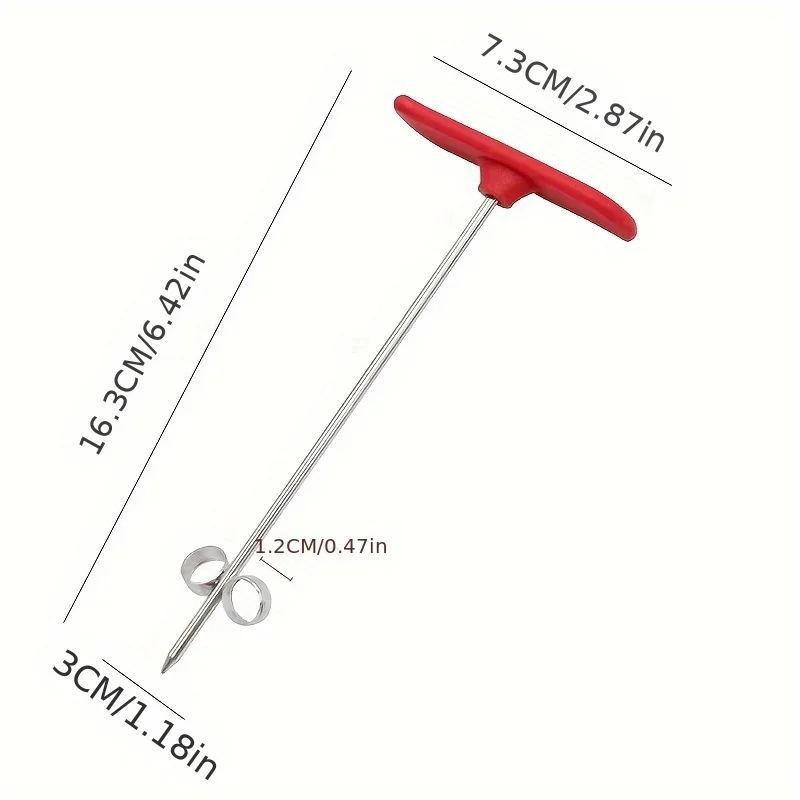 1/2 قطعة قطاعة خضراوات حلزونية من الفولاذ المقاوم للصدأ لخيار الجزر التقلبات-أداة حلزونية للطعام في المطبخ