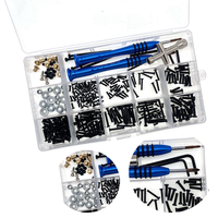Stylish-M2 M2.5 M3 Screws Fastener Kit Sleeve Hex Wrench Tool For Wltoys 12423 12427 12428 12429 1/12 RC Car Spare Parts