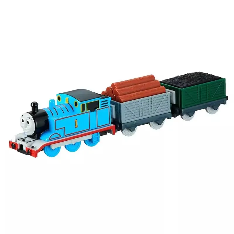Takara Tomy Tomica Tomika 126 Thomas, Kit de modelo de motor de tanque, figura de Anime, aleación de Metal fundido a presión, modelo de coche de juguete para niños