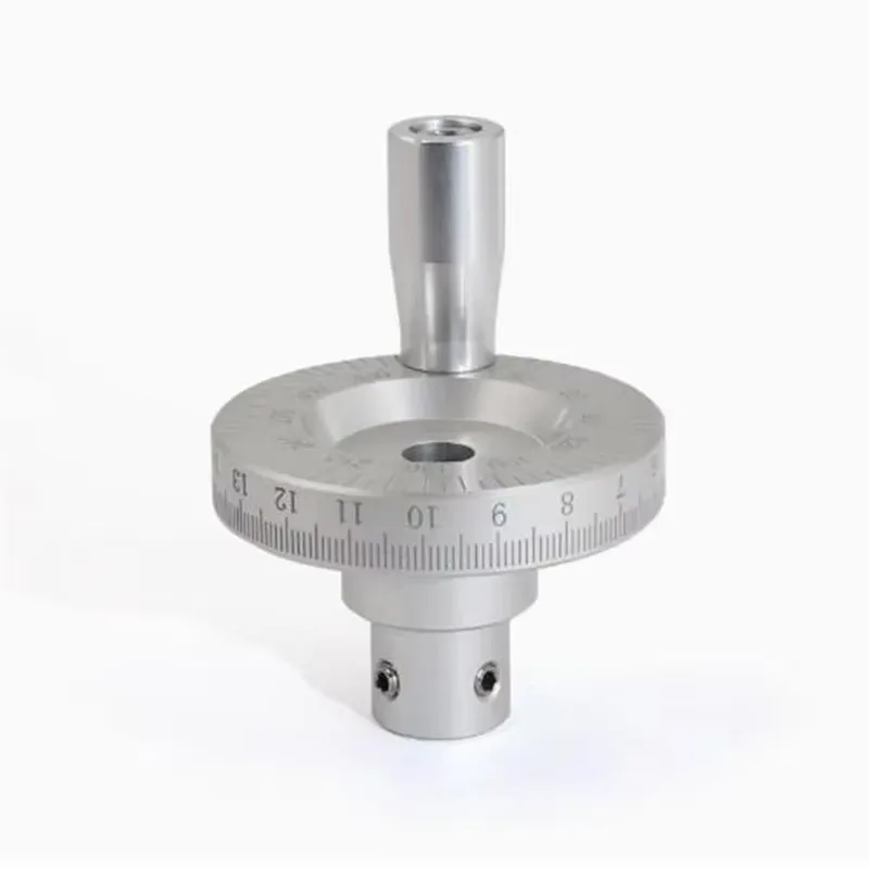 

Machine Tool Metal Laser Scale Handwheel Special for Manual Sliding Table Tools Graduated And Angled Handle Rocker 6/8/10/12mm