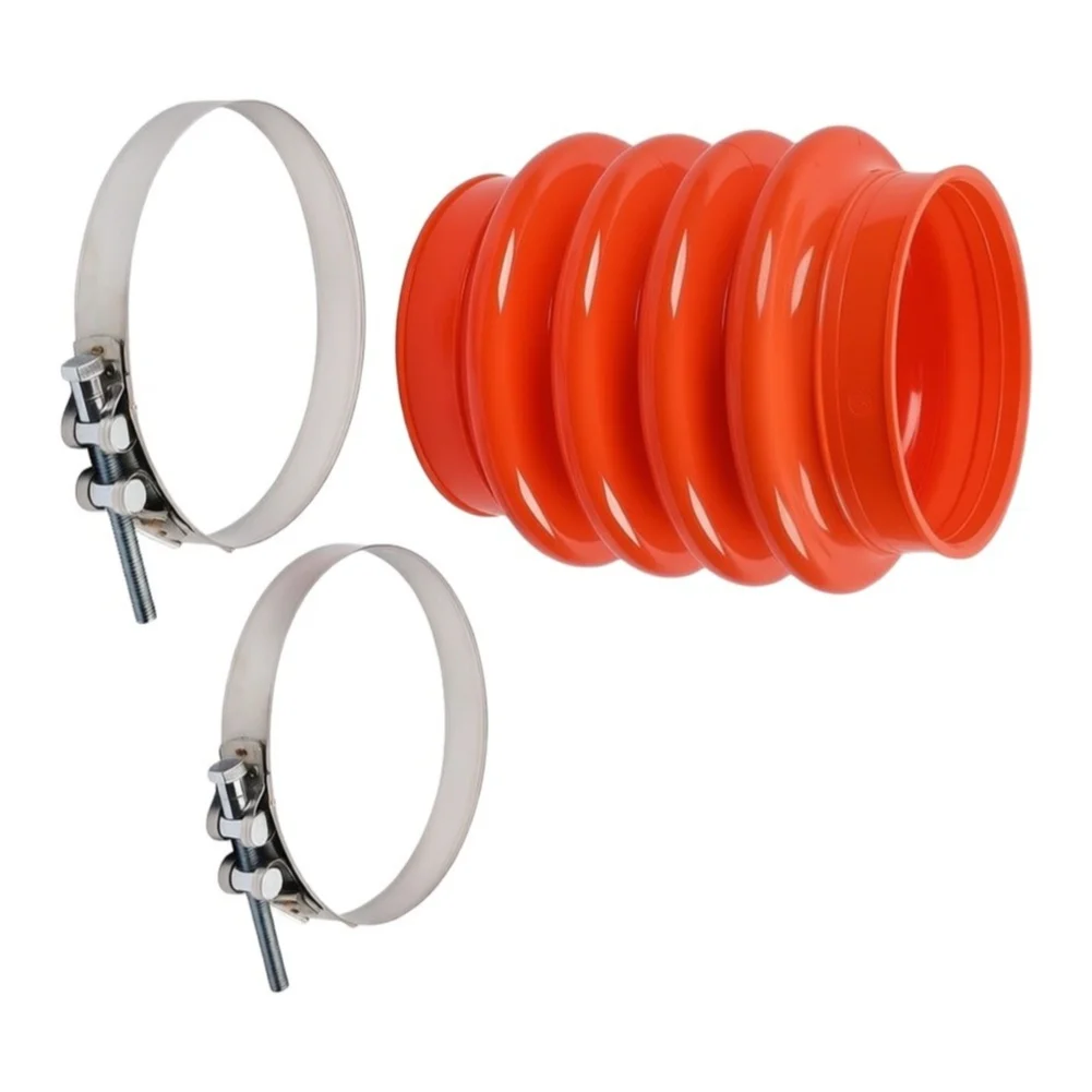 Bellows Boot Set with 2 Clamps for Multiquip MT70 MT75 MT85 MTX70 MTX80 For Mikasa 4451611 354010010 352326820