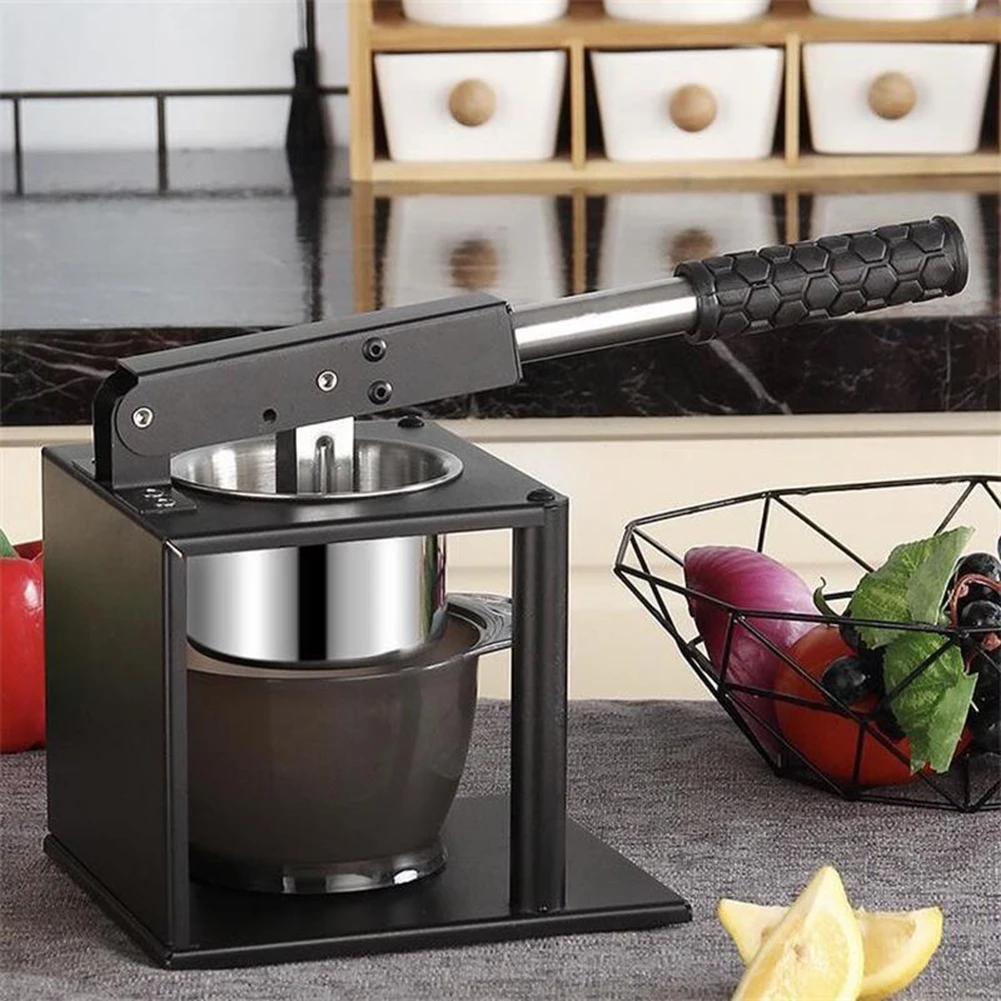 

304 Stainless Steel Citrus Press Manual Juicer Hand Press Portable Juicer for Lemons Orange Grapfruit for Kitchen Bar Restaurant