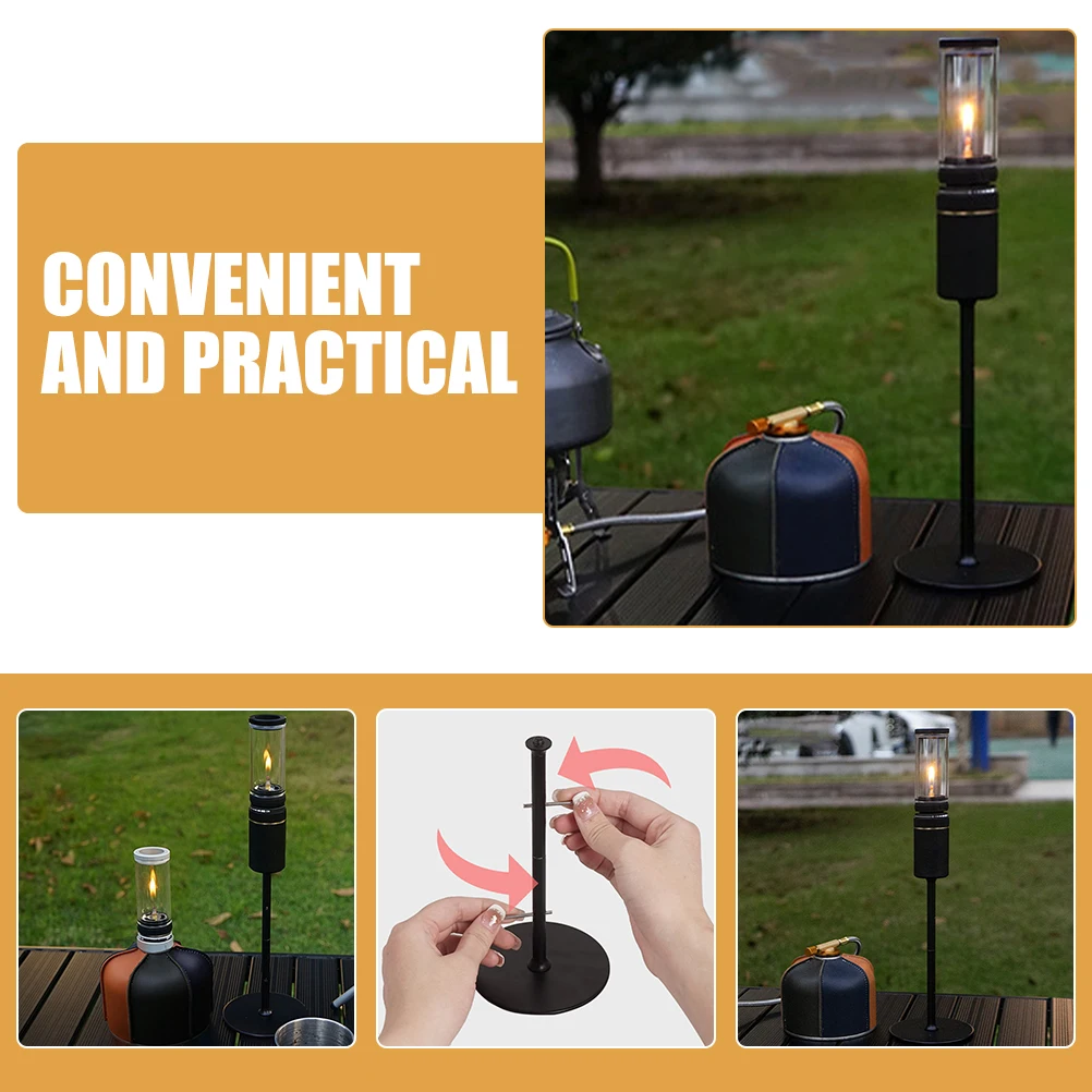 

Outdoor Foldable Camping Light Stand Portable Metal Lamp Bracket Detachable Holder for Lanterns Camping Camp Light Stand