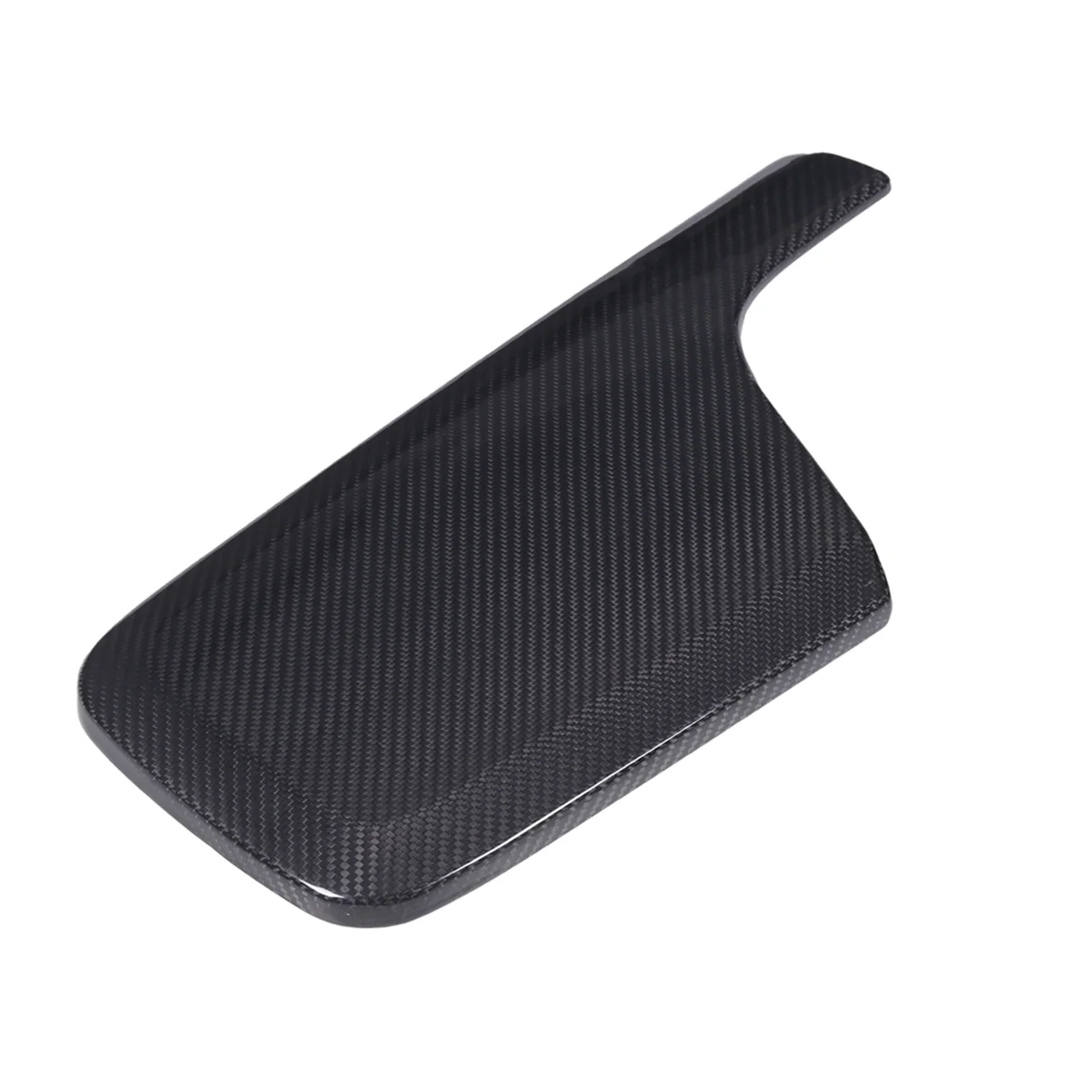 For Porsche Taycan 2019-2022 Dry Carbon Fiber Car Central Control Armrest Box Protective Cover Trim Accessories