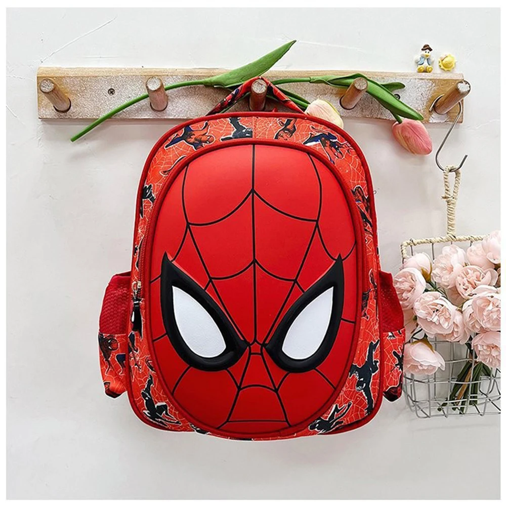 Marvel Cartoon Spider-Man knapsack Children\'s bags Spider Man Boys girls schoolbag Travelling bag Doll Cute Cartoon for Toy Gift