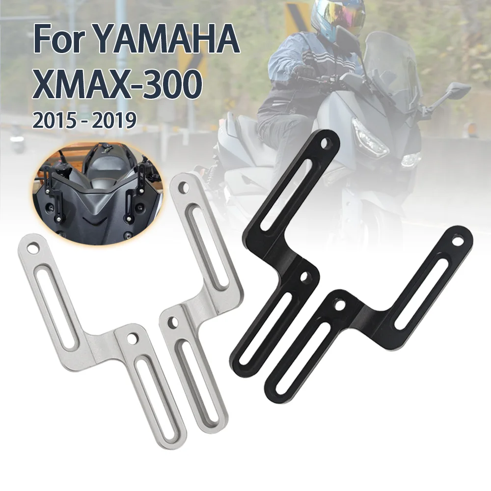 

For YAMAHAX-MAX 300 XMAX 300 XMAX300 2015 2016 2017 2018 2019 Motorcycle Windscreen Adjusters CNC Aluminum Windshield Bracket