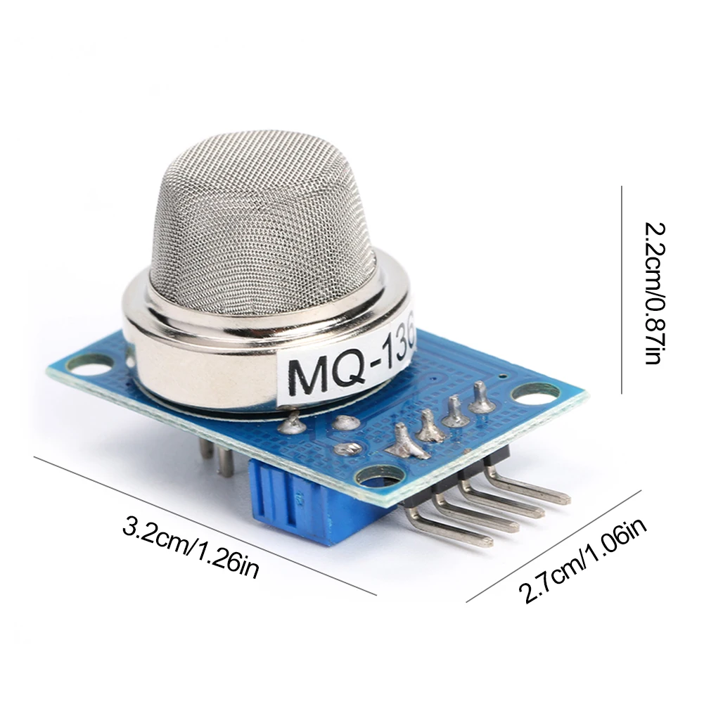 1-5PCS Gas Detection Sensor Module MQ-136 LM393 Sulphide Hydrogen Detector Sensors for Liquefied Petroleum Gas Butane Gas Sensor