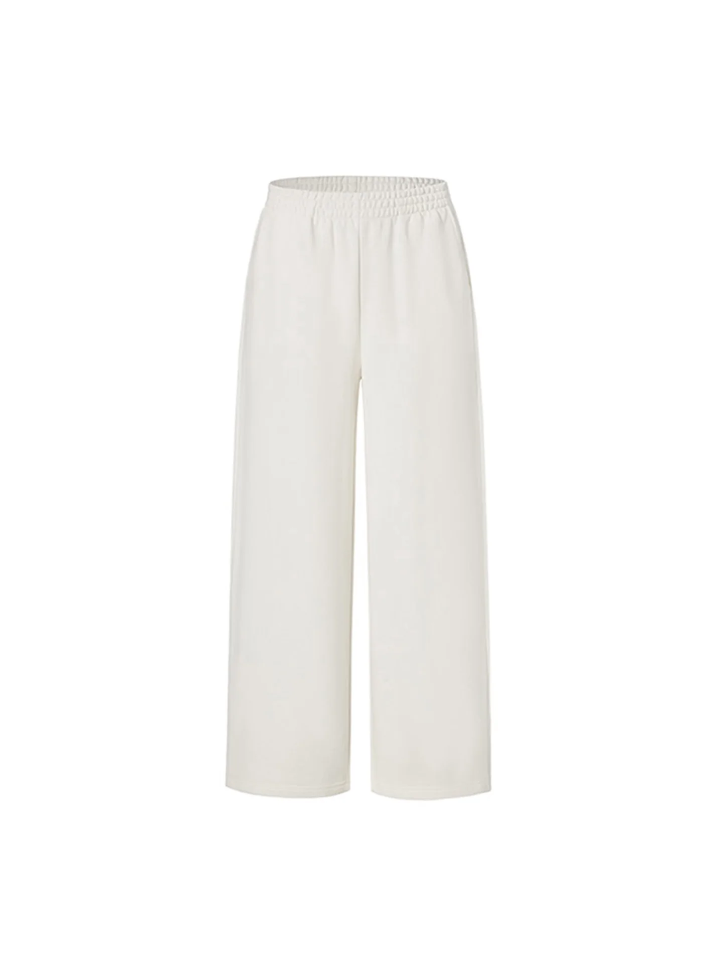 

Loose Fce Women's Casual Pants Red Label Lazy Wide Leg Long Trousers LEDIM WANG Commute Sle l Waist Cotton 00%