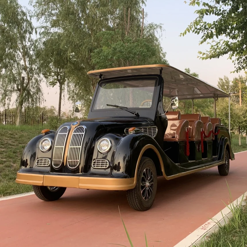 Electric Vintage Antique Classic Electric Golf Cart With Bluetooth Speakers Upholstery Seat Super Discount Electric Classic Car